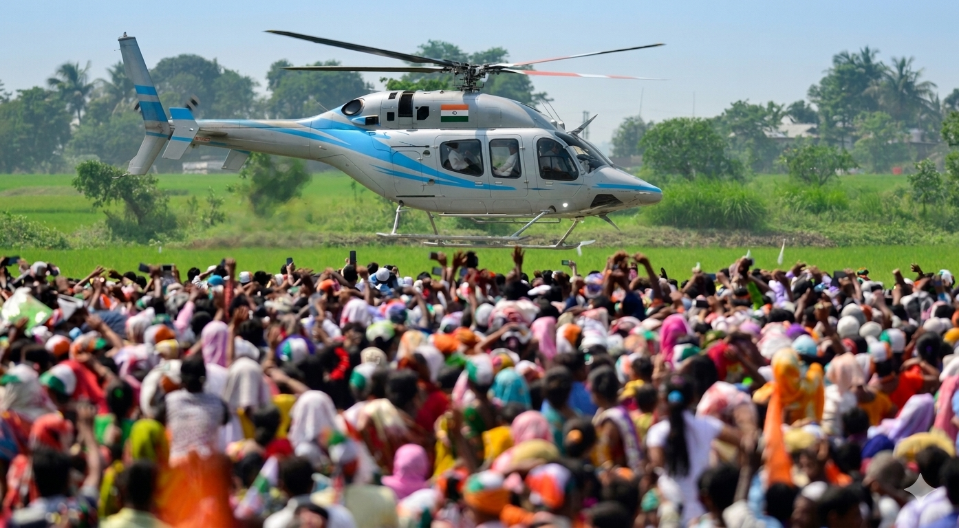 Election Helicopter & Jet Charter Tamil Nadu | Olympus Jets