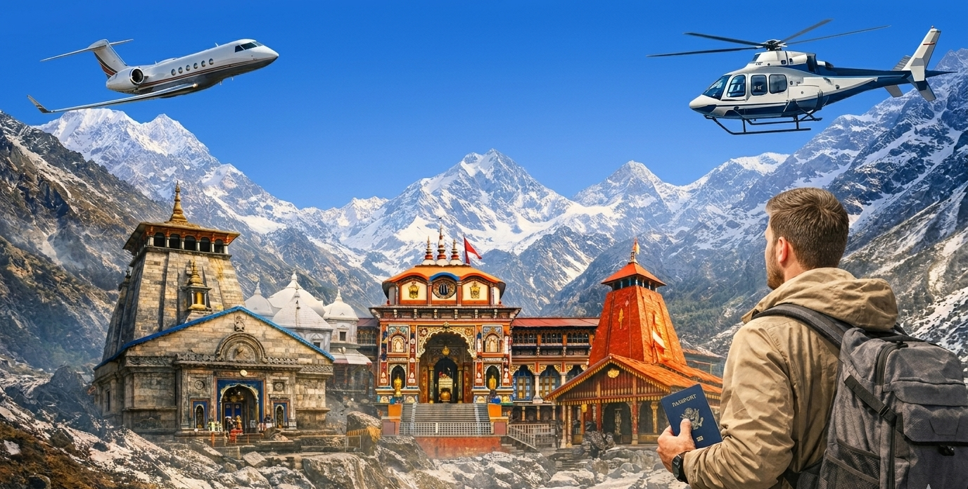 Char Dham Yatra by Helicopter 2026 | 5N & 6D | Olympus Jets