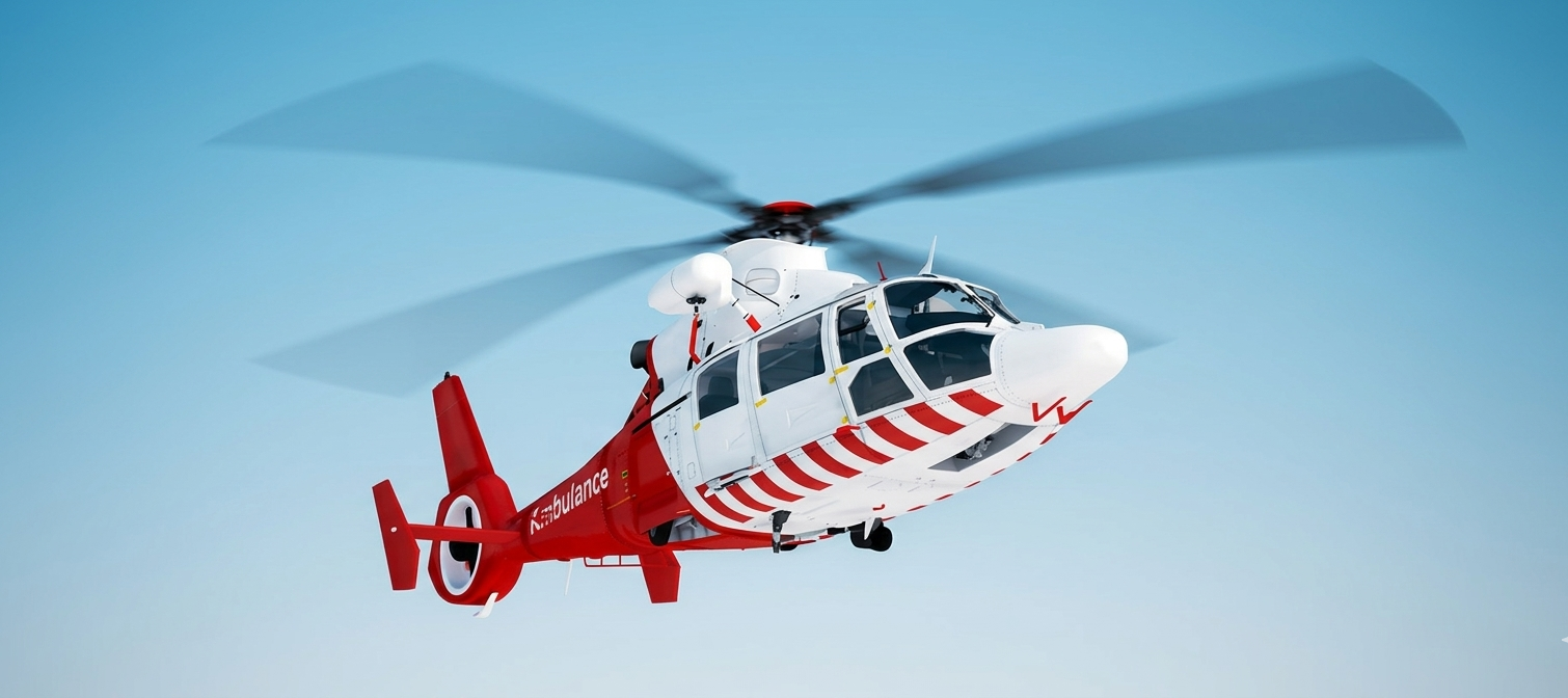 Air Ambulance & Medical Helicopter Service in Chennai & Across India