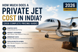 How Much Does a Private Jet Cost in India? (2026 Complete Pricing Guide)